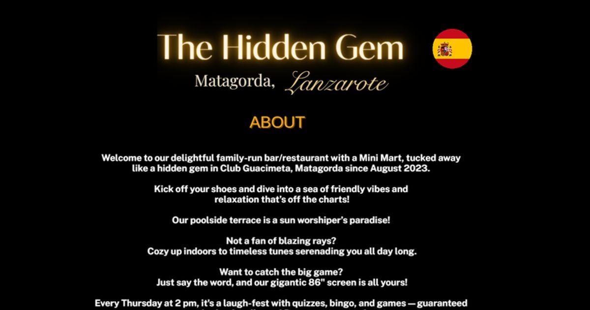 Hidden Gem - Club Guacimeta - Lanzarote, bares y pubs en Tías